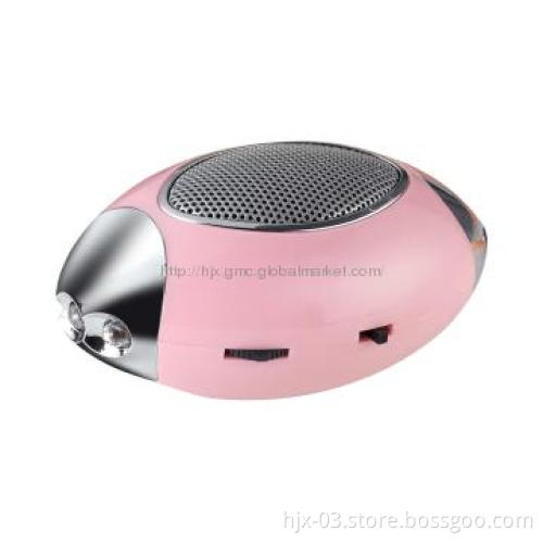 Olive Speaker with LED purple light